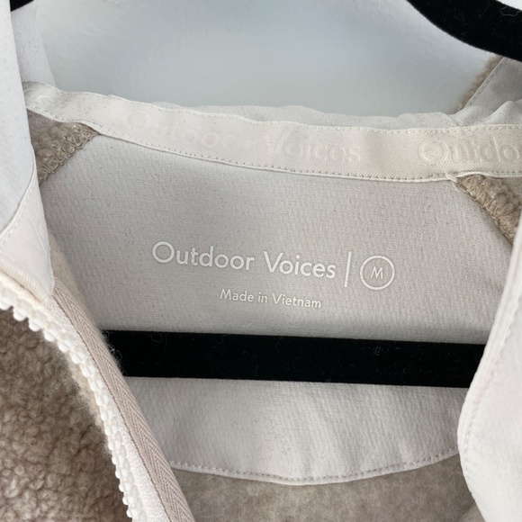 Outdoor Voices: MegaFleece 1/2 Zip Hoodie - Picture 4 of 5